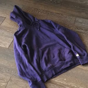 CARHARTT WIP HOODED CHASE SWEATSHIRT SIZE SMALL LAKERS PURPLE